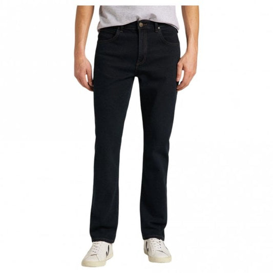 Mens Brooklyn Straight Blue Black Jeans