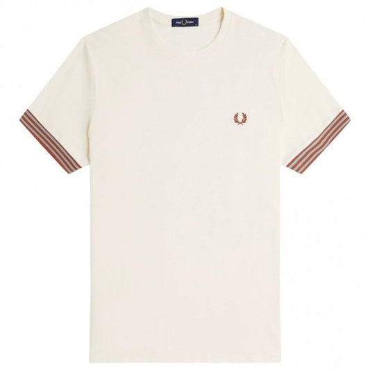 Mens Striped Cuff T-Shirt