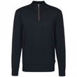 Mens Knit Troyer 1/4 Zip Sweatshirt