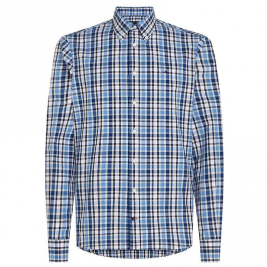Mens Slim Fit Long Sleeve Oxford Shirt