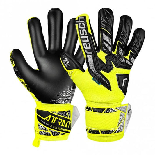 Attrakt Freegel Silver Goalkeeper Gloves