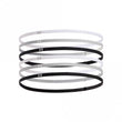 Womens Mini Elastic 6-Pack Headbands