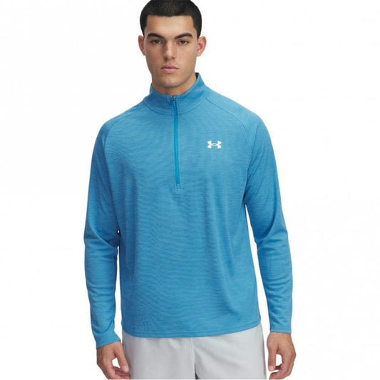 Mens Tech Textured 1/2 Zip