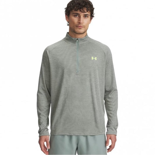 Mens Tech Textured 1/2 Zip