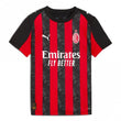 AC Milan Home Junior Short Sleeve Jersey 2025/2026