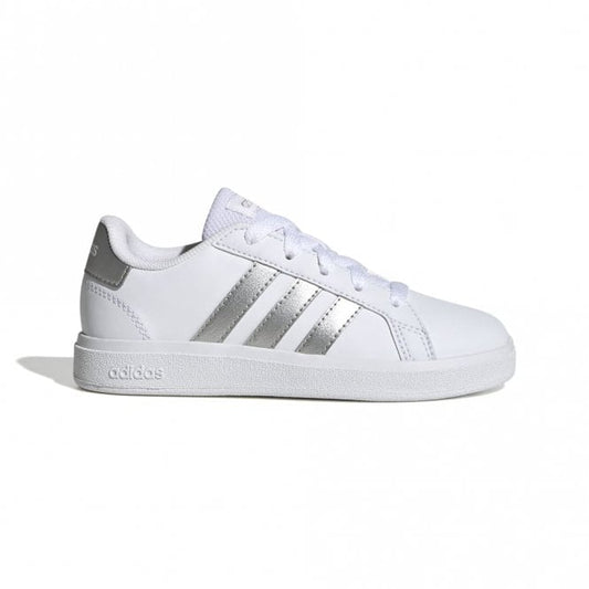 Kids Grand Court Lifestyle Tennis Lace-Up Shoes
