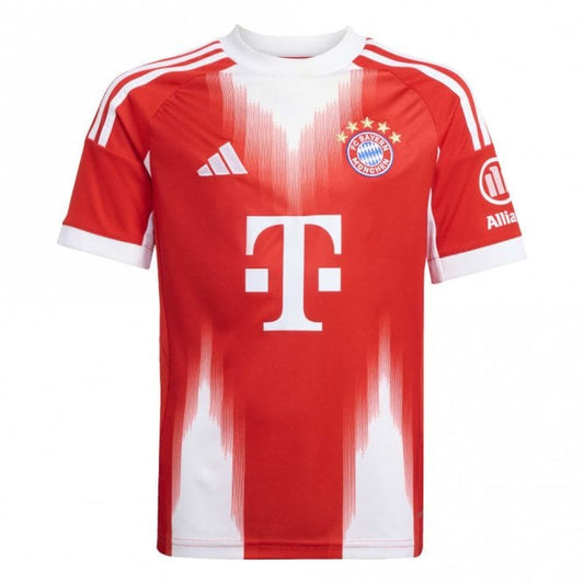 Bayern Munich Home Junior Short Sleeve Jersey 2025/2026