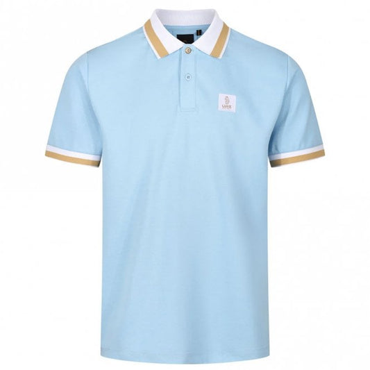 Mens Makati Honeycomb Textured Polo