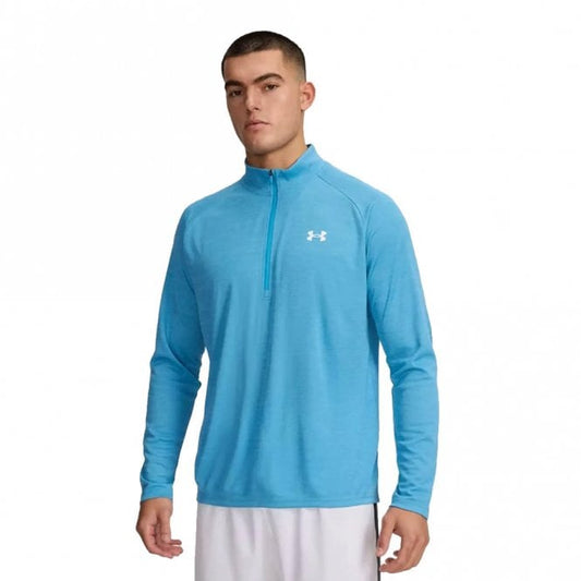 Mens Tech Textured 1/2 Zip