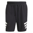 Mens 3-Stripes 8-Inch Swim Shorts