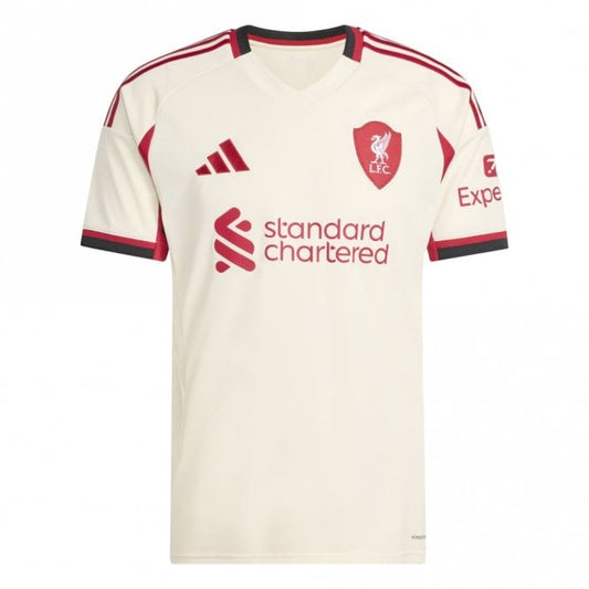 Liverpool Away Mens Short Sleeve Jersey 2025/2026