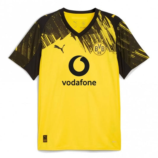 Borussia Dortmund Home Mens Short Sleeve Jersey 2025/2026