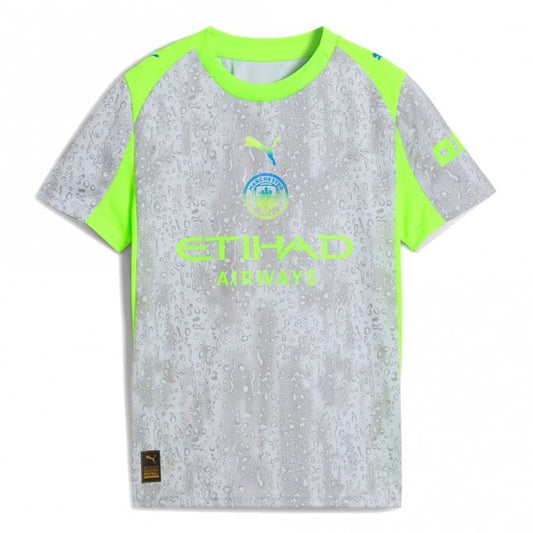 Manchester City 3rd Junior Short Sleeve Jersey 2025/2026