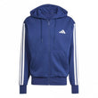 Mens Essentials 3-Stripes Fleece Hoodie