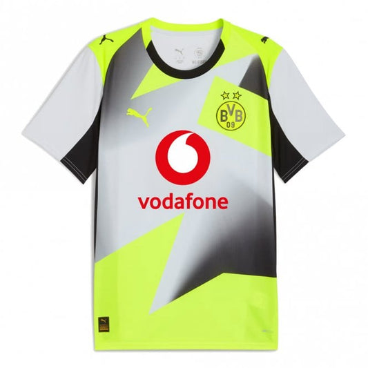 Borussia Dortmund Away Mens Short Sleeve Jersey 2025/2026