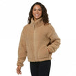 Womens Industry High Collar Fleece Jacket