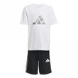 Kids Train Essentials Camo Print T-Shirt & Shorts Set