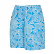 Boys Geometric Print 15 Inch Swim Short
