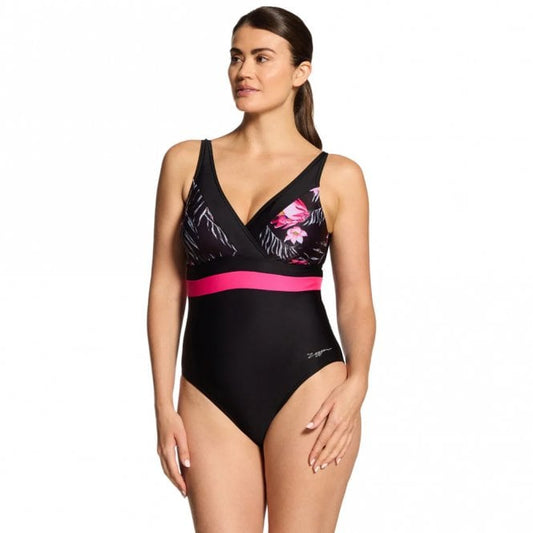 Squareback Safari Leaf Swimsuit