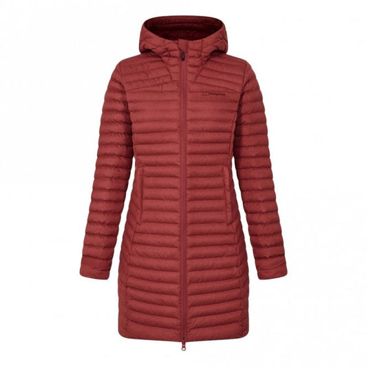 Womens Nula Micro Synthetic Insulated Long Jacket