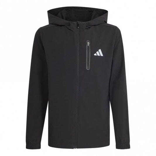 Boys Hooded Tech Woven Jacket
