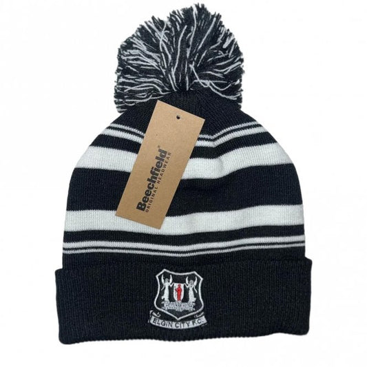 Striped Bobble Beanie