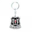 Metal Crest Keyring
