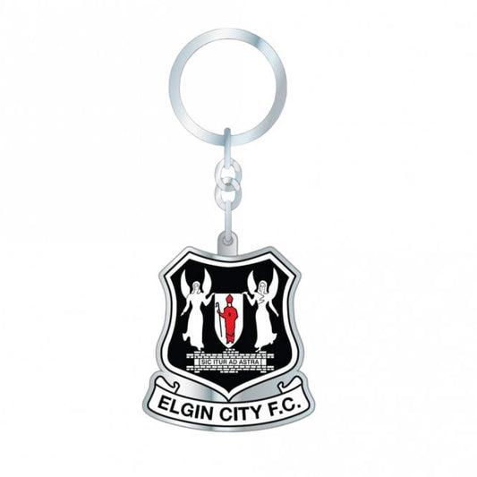 Metal Crest Keyring
