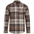 Mens Eightoaks Checked Long Sleeve Overshirt