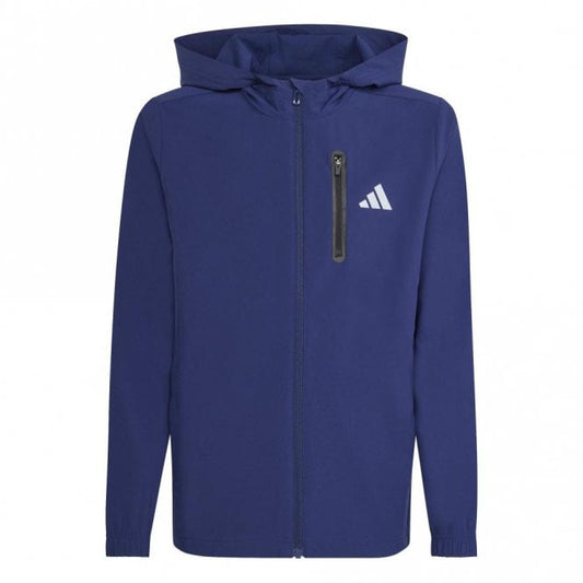Boys Hooded Tech Woven Jacket