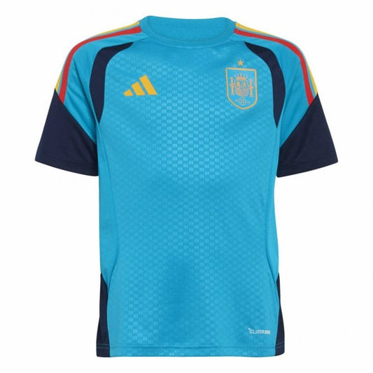 Spain Tiro Training Junior Short Sleeve Jersey 2026