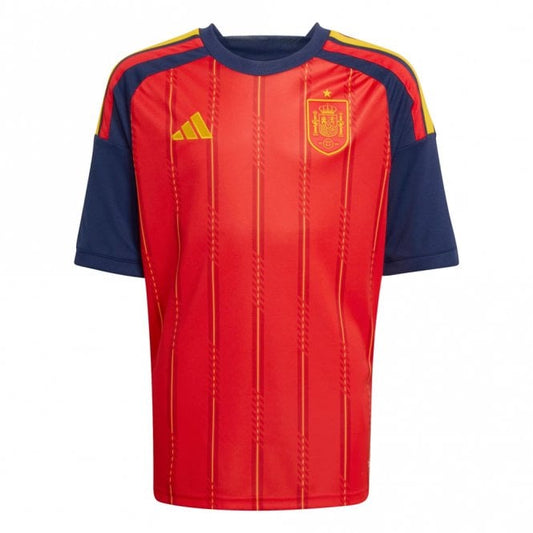 Spain Home Junior Short Sleeve Jersey 2026