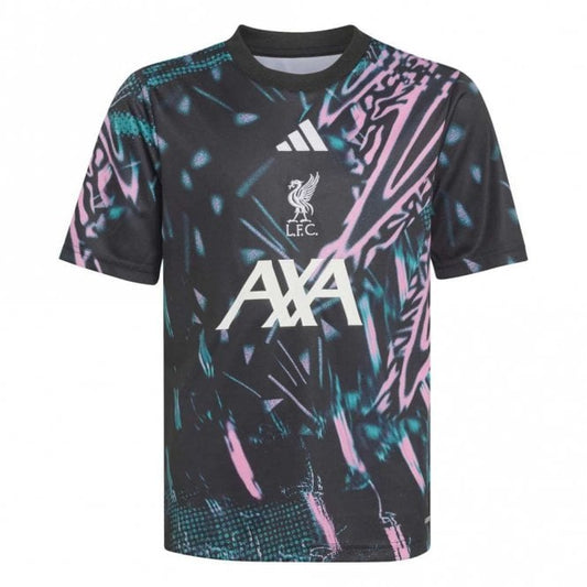 Liverpool Pre-Match Junior Short Sleeve Jersey 2025/2026