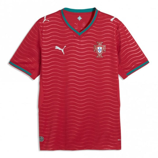 Portugal Home Mens Short Sleeve Jersey 2026