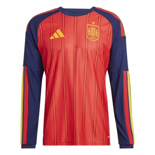 Spain Home Mens Long Sleeve Jersey 2026
