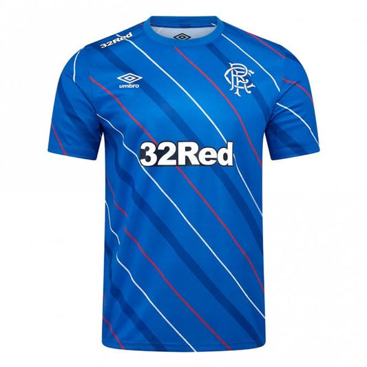 Rangers Home Mens Pre-Match Short Sleeve Jersey 2025/2026