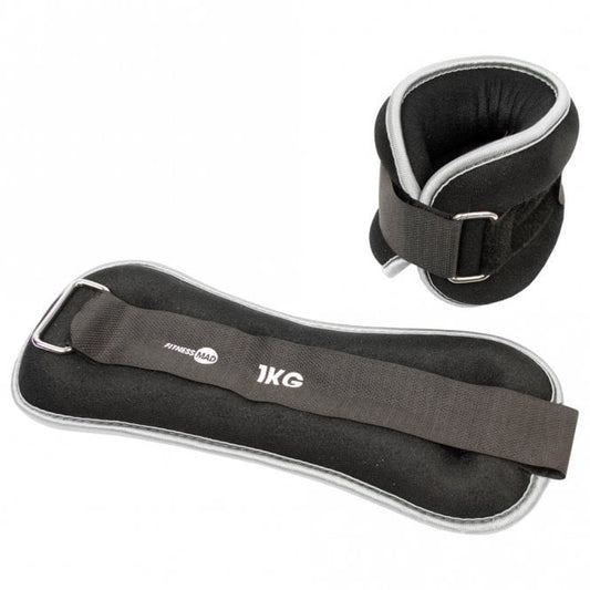 Neoprene Wrist & Ankle Weights - 1kg