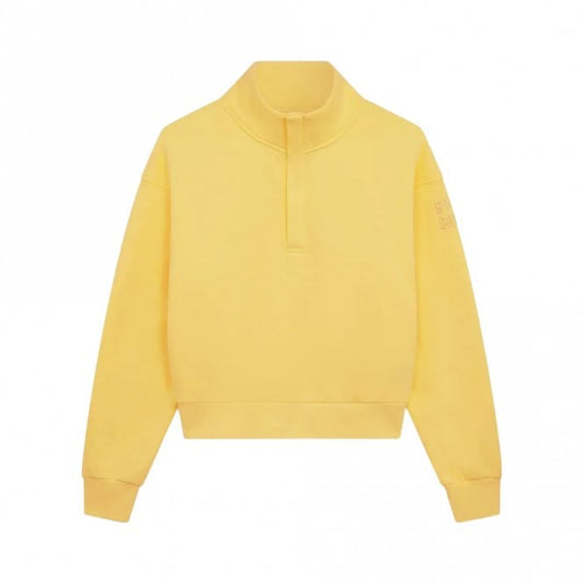Womens Urban Snap Collar Sweatshirt