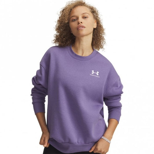 Womens Icon Fleece Oversized Crew Sweatshirt