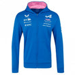Alpine F1 Team Adult Unisex Full-Zip Hoodie