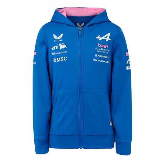 Alpine F1 Team Full-Zip Junior Hoodie