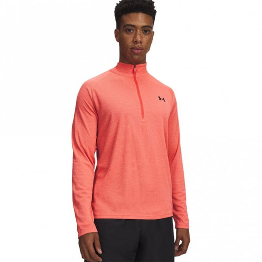 Mens Tech Textured 1/2 Zip