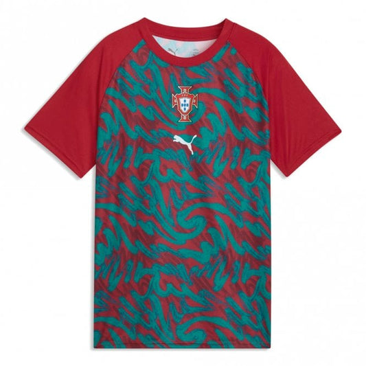Portugal Warmup Junior Short Sleeve Jersey 2026