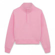 Womens Daily Snap Collar Sweatshirt