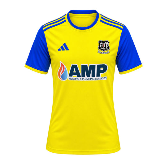 adidas Elgin City Away Womens Short Sleeve Jersey