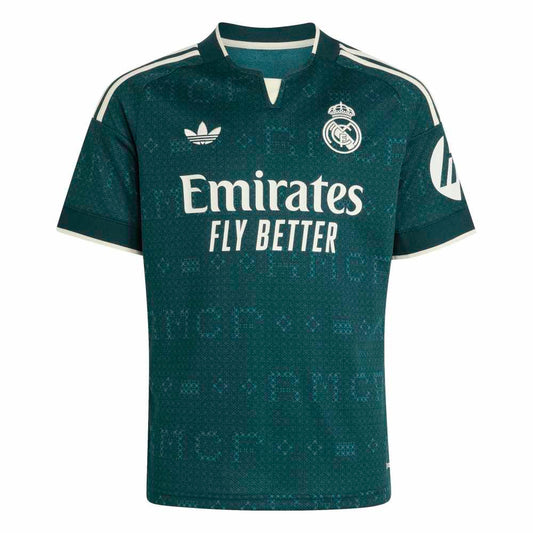 Adidas Real Madrid Junior Away Short Sleeve Jersey 2026/2027