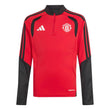 Manchester United Tiro Junior Training 1/4 Zip Top 2026/2027