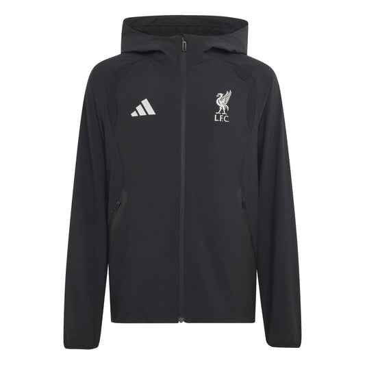 adidas Liverpool FC Tiro Travel Junior Full Zip Windbreaker 2026/2027