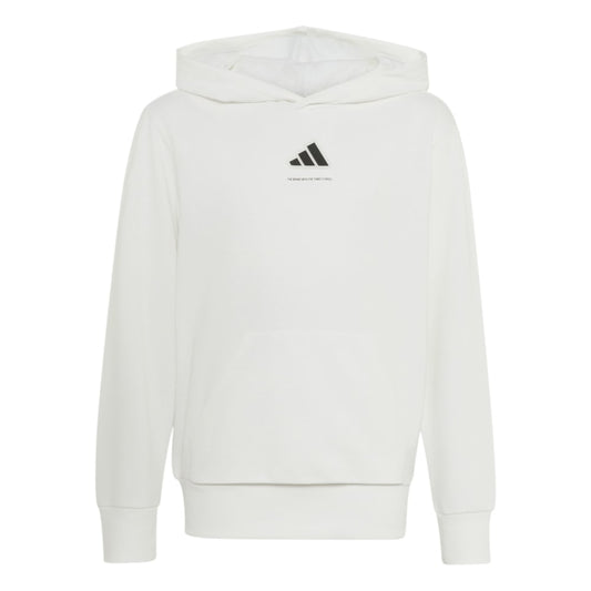 adidas Boys Slogan Fleece Hoodie