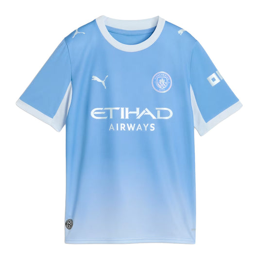 Puma Manchester City Home Junior Short Sleeve Jersey 2026/2027